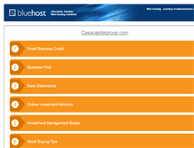 Tablet Screenshot of casacapitalgroup.com